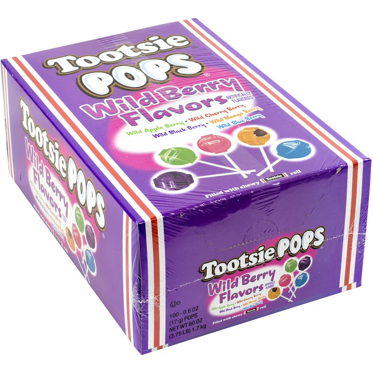 Wild Berry Flavors .6 oz 100 count B6291