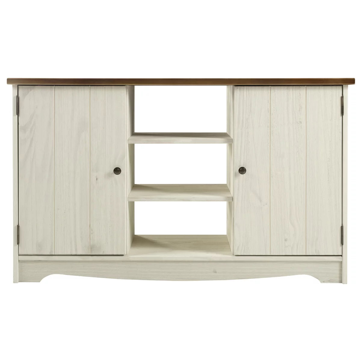 White Distressed Wood Buffet Sideboard Q1677