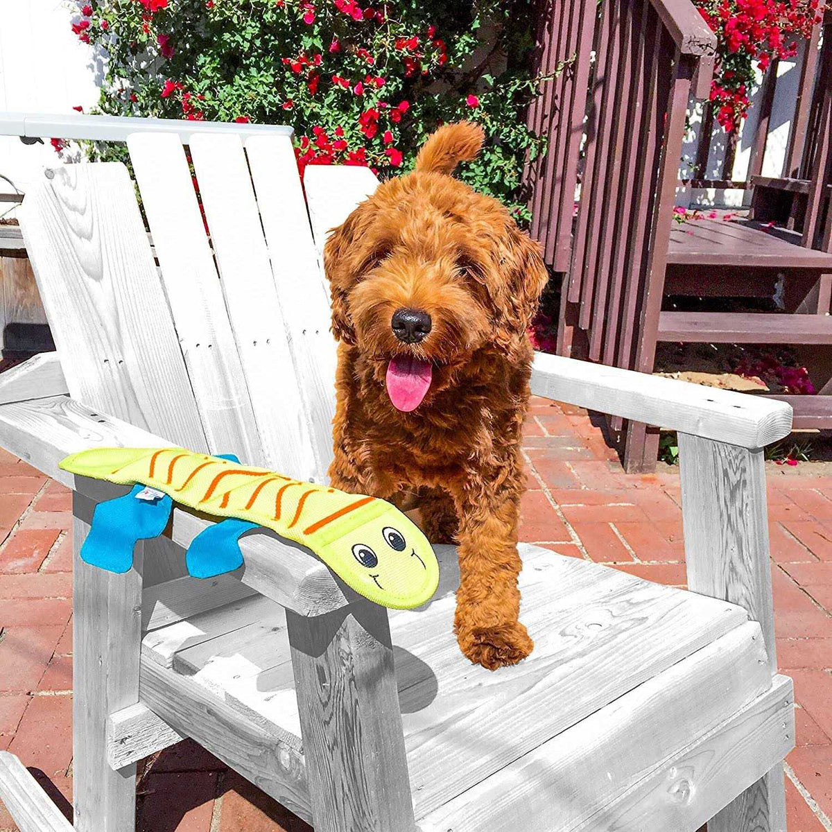 Fire Biterz Dog Toy Lizard Z843
