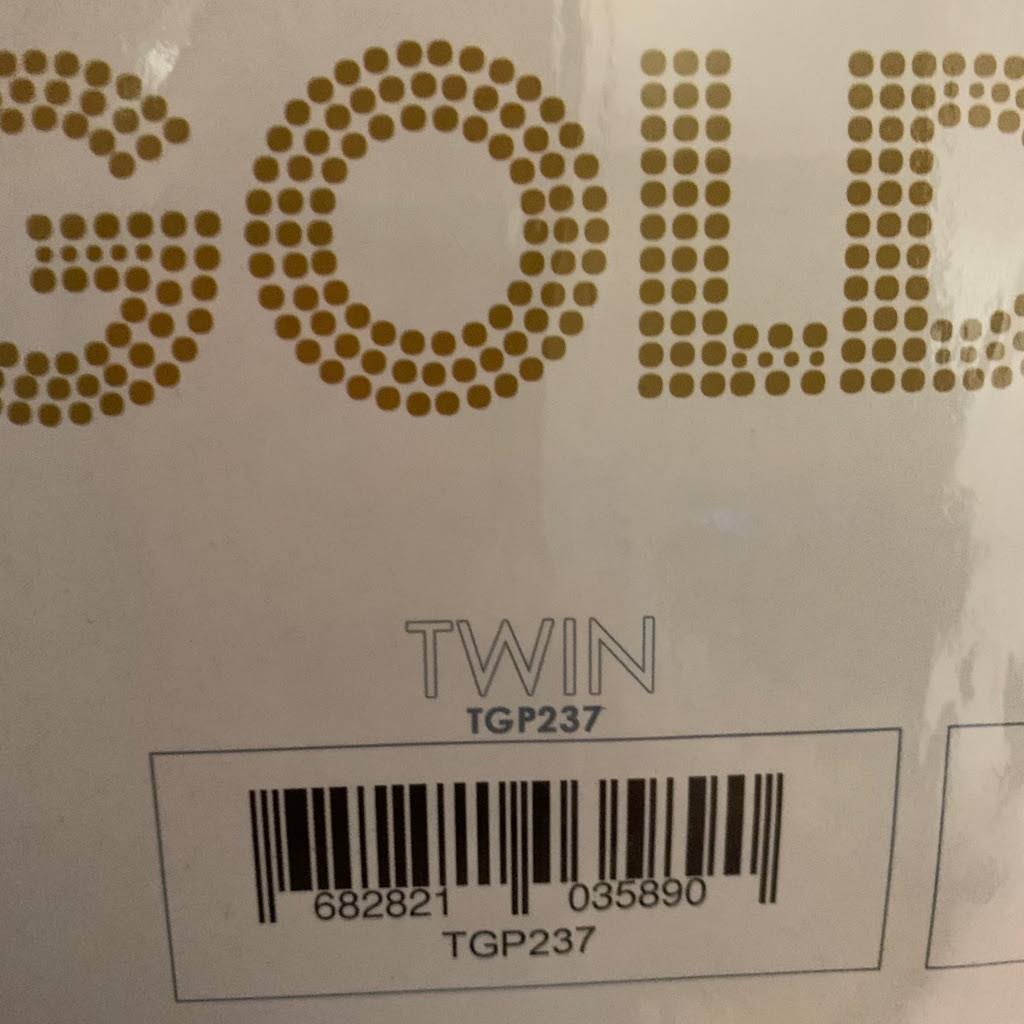 Gold Twin Bedding Q828986