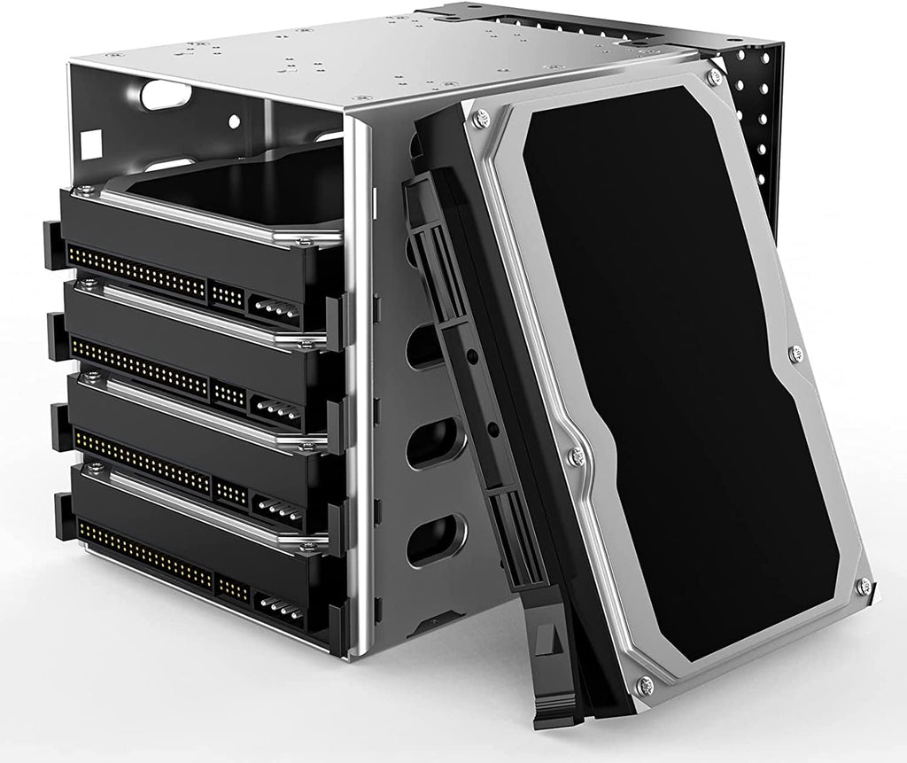 Alloy Steel Hard Drive Cage with Fan Space L64158