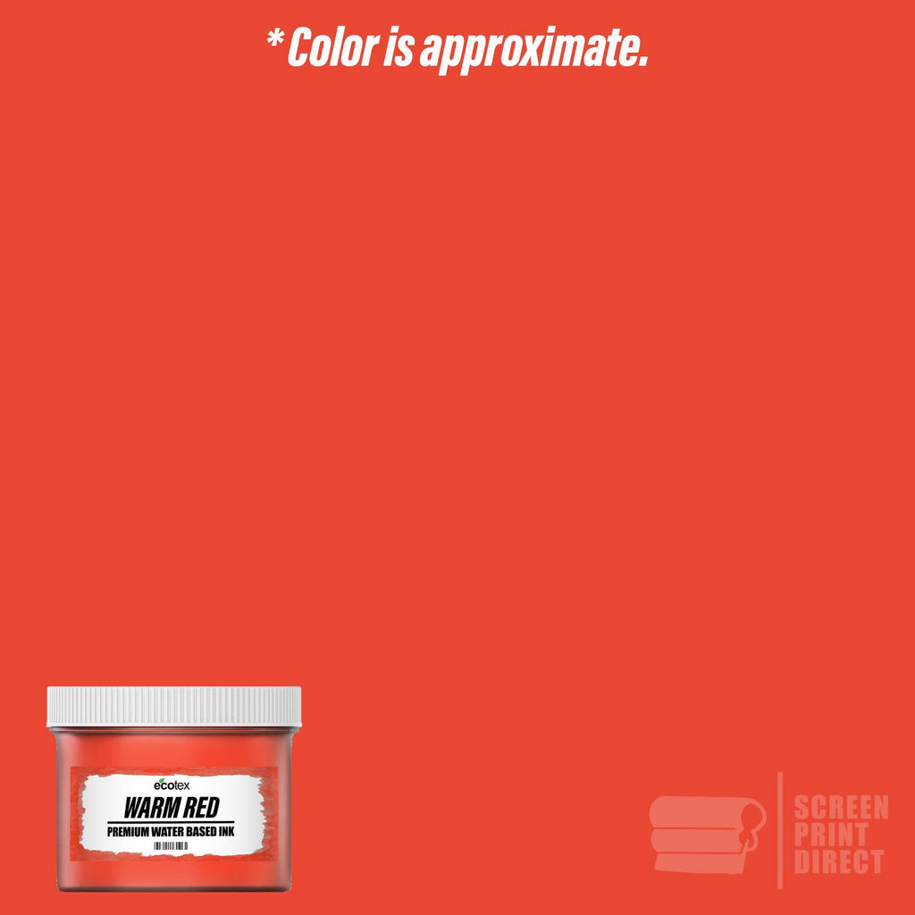 Water Based Ink Warm Red Gallon G450