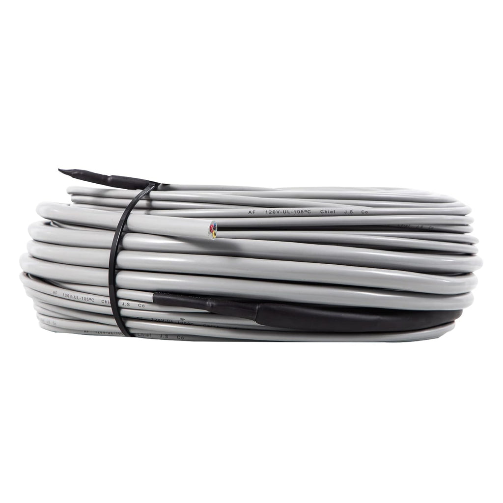 Floor Heating Cable 166.7 Square Feet with Temperature Control Panel Q3007