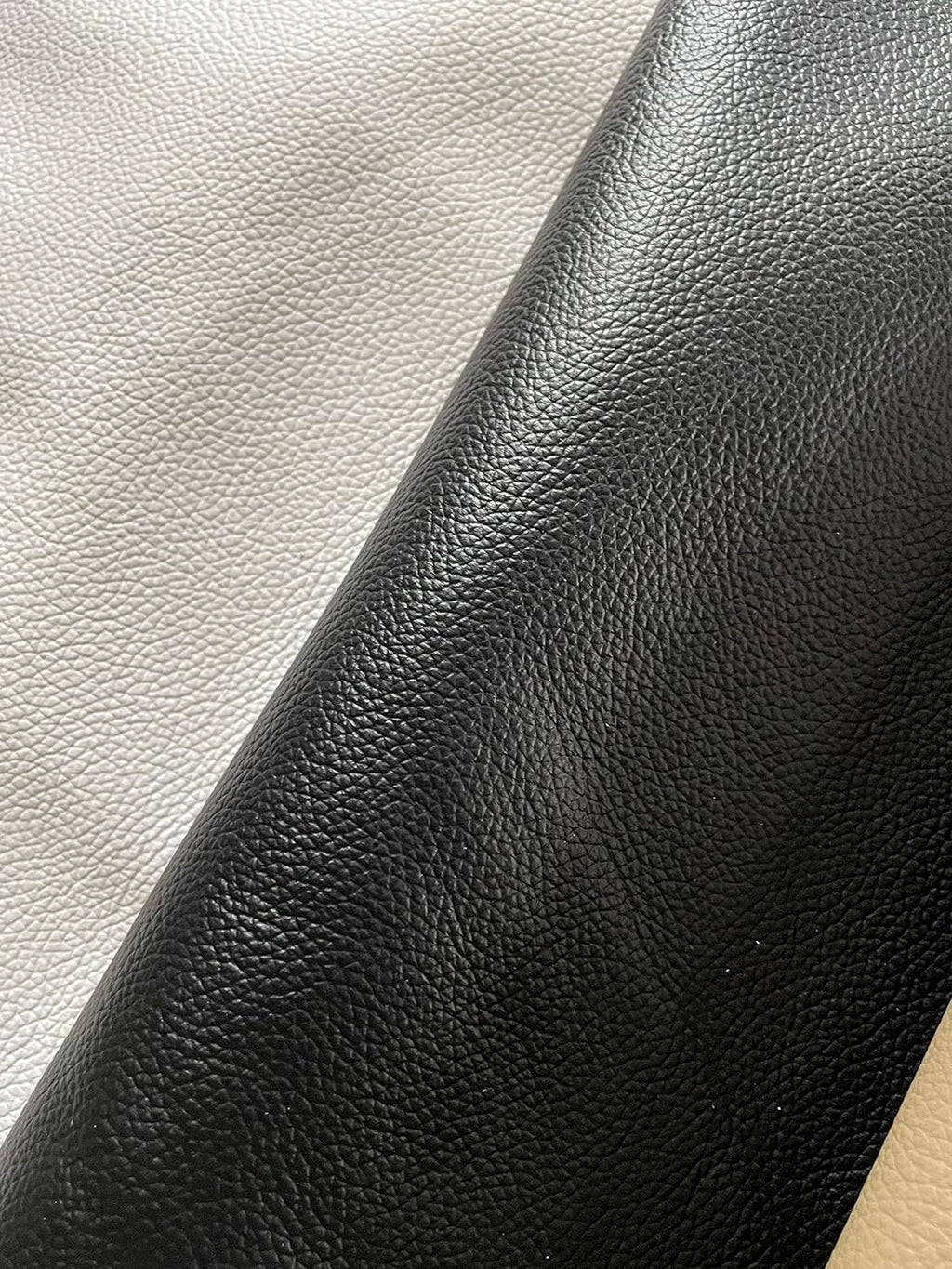 Black Cowhide Leather Whole Hides 40 Sq Ft G8176