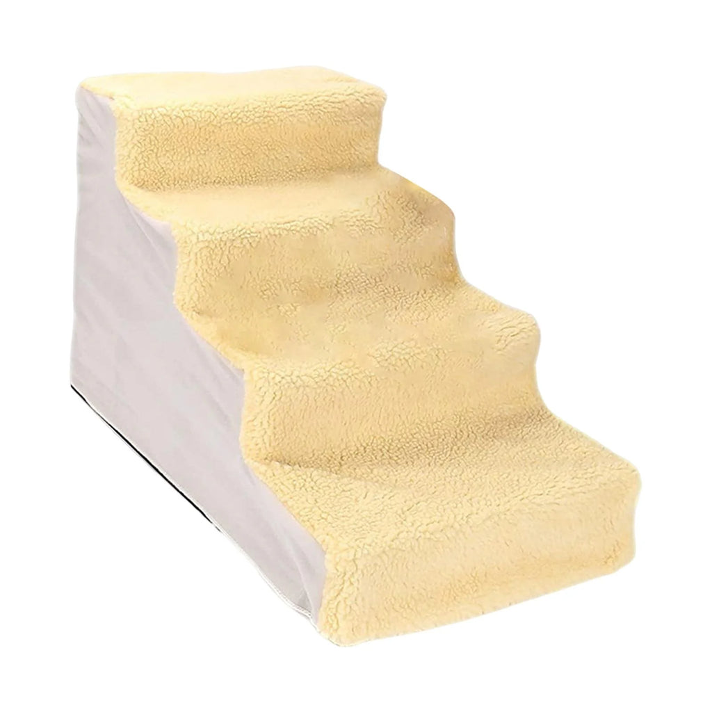 Yellow Non Slip Detachable Washable Pet Stairs A9986