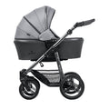 Natural Grey Stroller with Bassinet X641