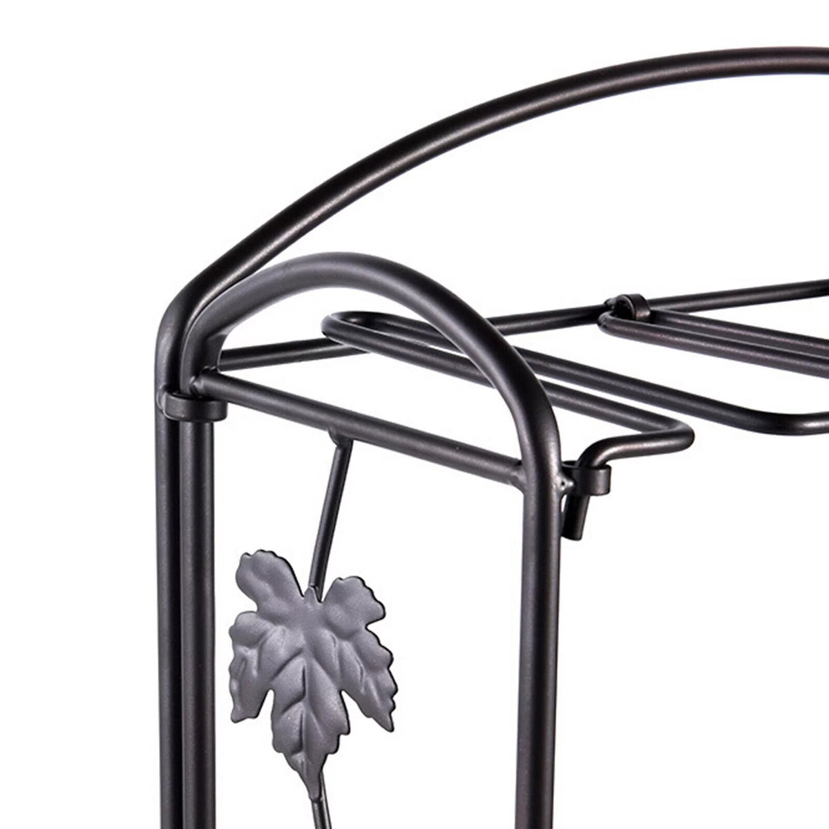 2-Tier 8 Bottles Stackable Wine Rack Y834
