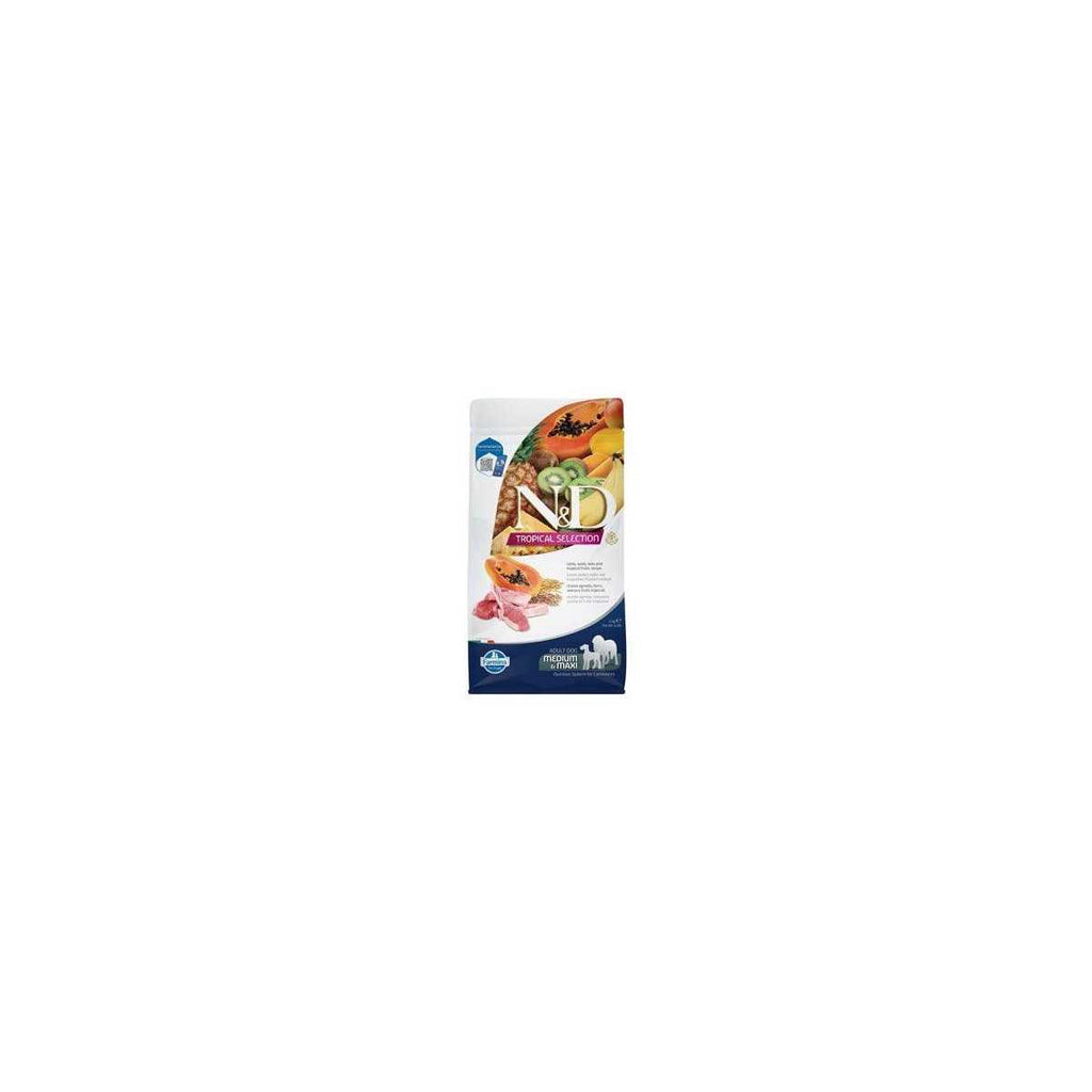 Lamb Spelt Oats and Tropical Fruits Adult Medium Maxi 4.4 lbs X4393