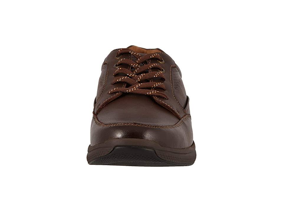 Brown Tumbled Moc Toe Walk Shoes J967