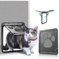 Pet Screen Door 8x10x0.4 inch Black H93985
