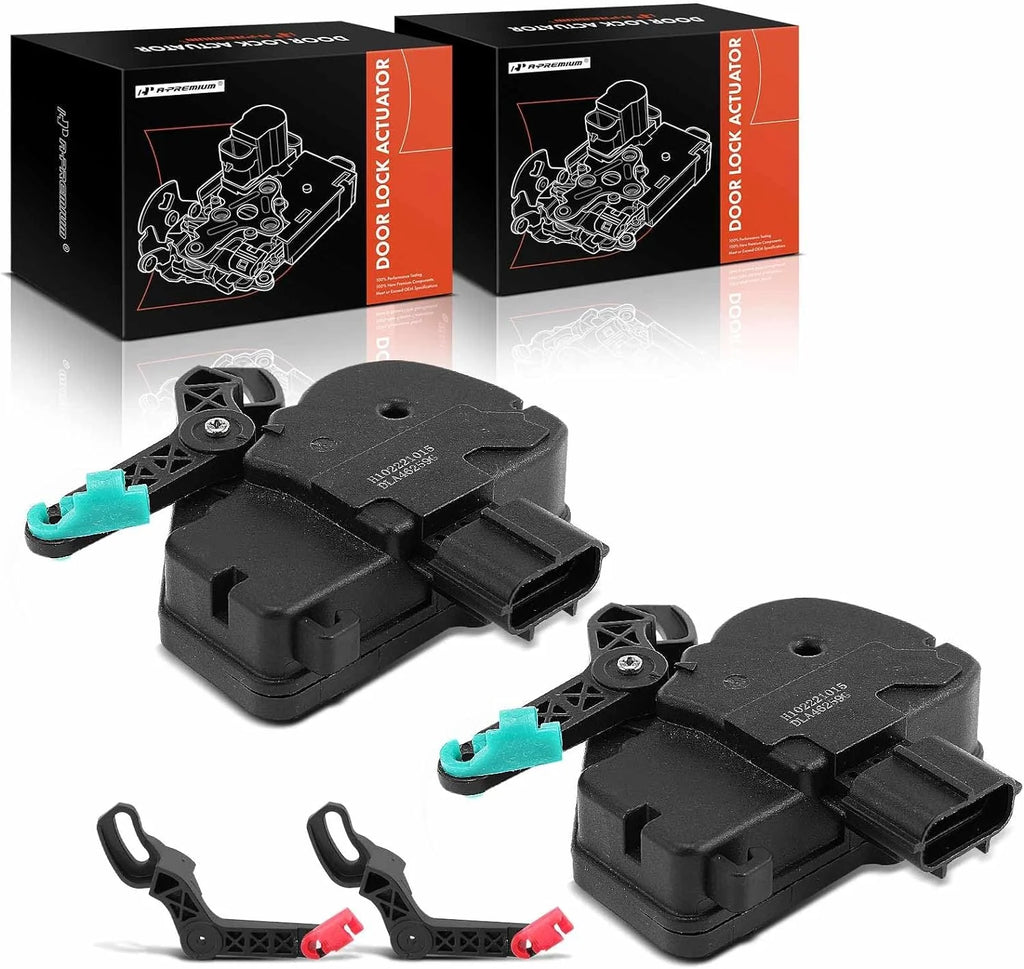 Sliding Door Power Lock Actuators Motors Replacement 2-PC Set Q620