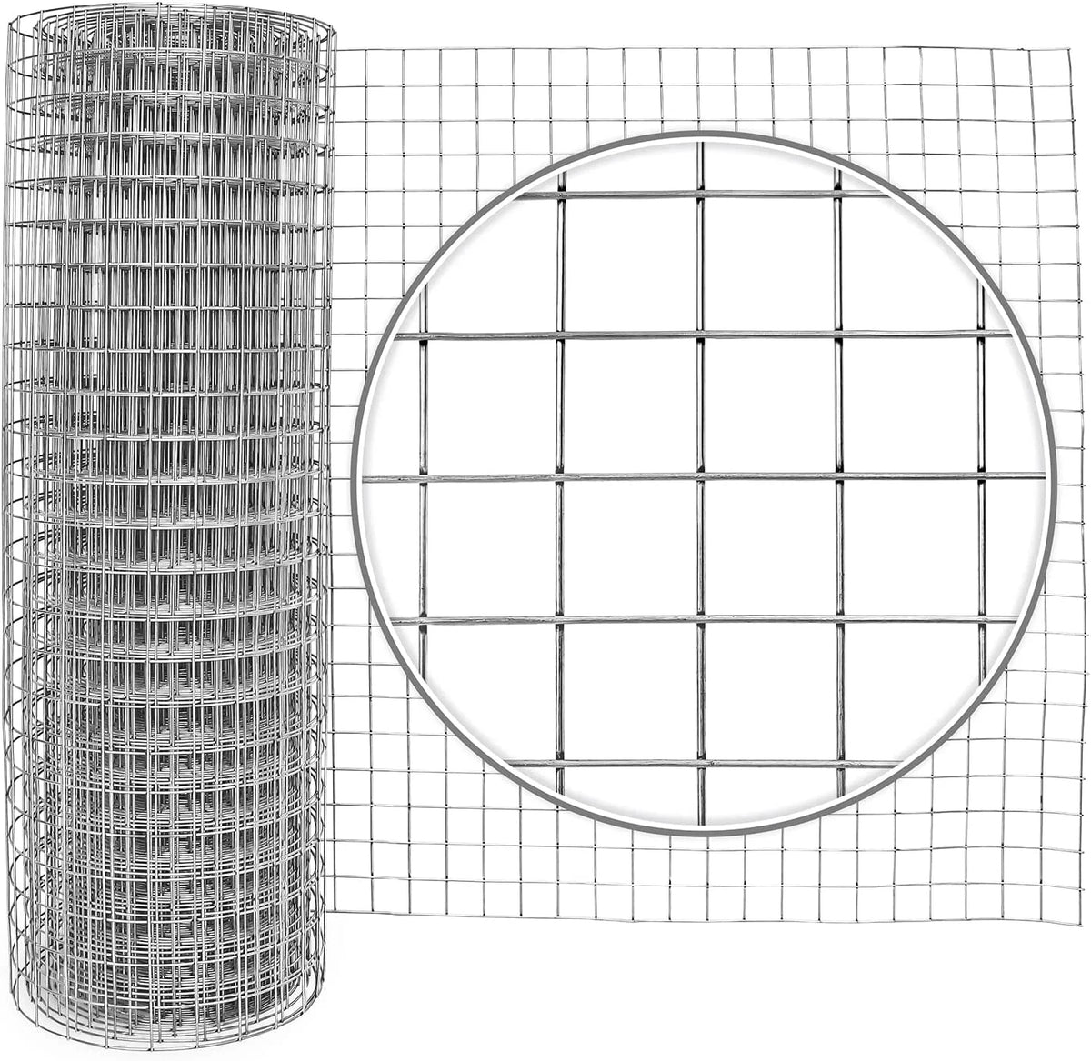 10 Gauge Galvanized Welded Wire Fence 4 ft. x 50 ft. F687