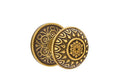 French Antique Brass Finish Passage Knob Z87127