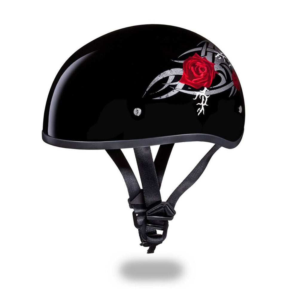 Rose Half Helmet D900