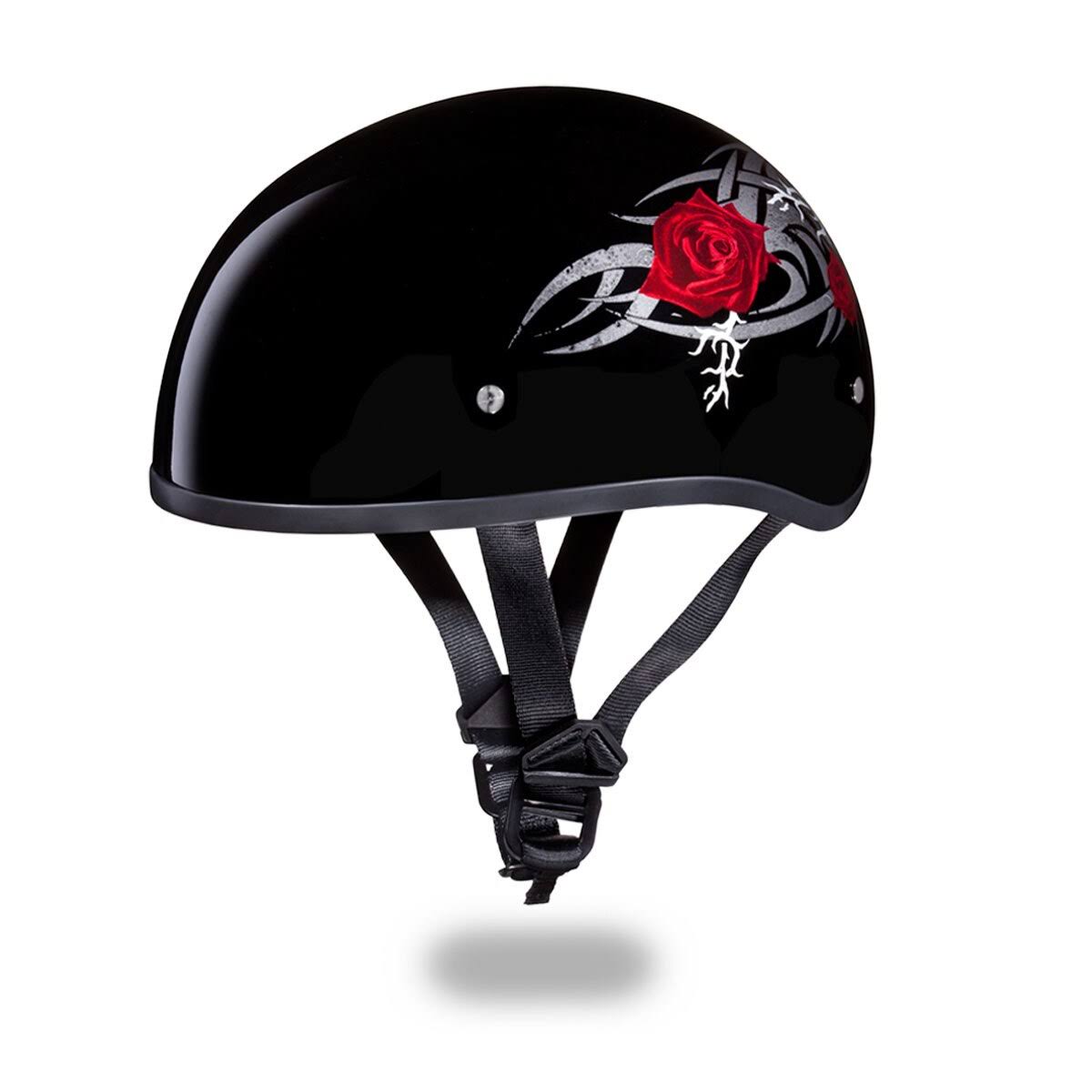 Rose Half Helmet D900