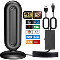 HD TV Antenna with Amplifer Signal Booster and 18 FT Coaxial Cable J171890