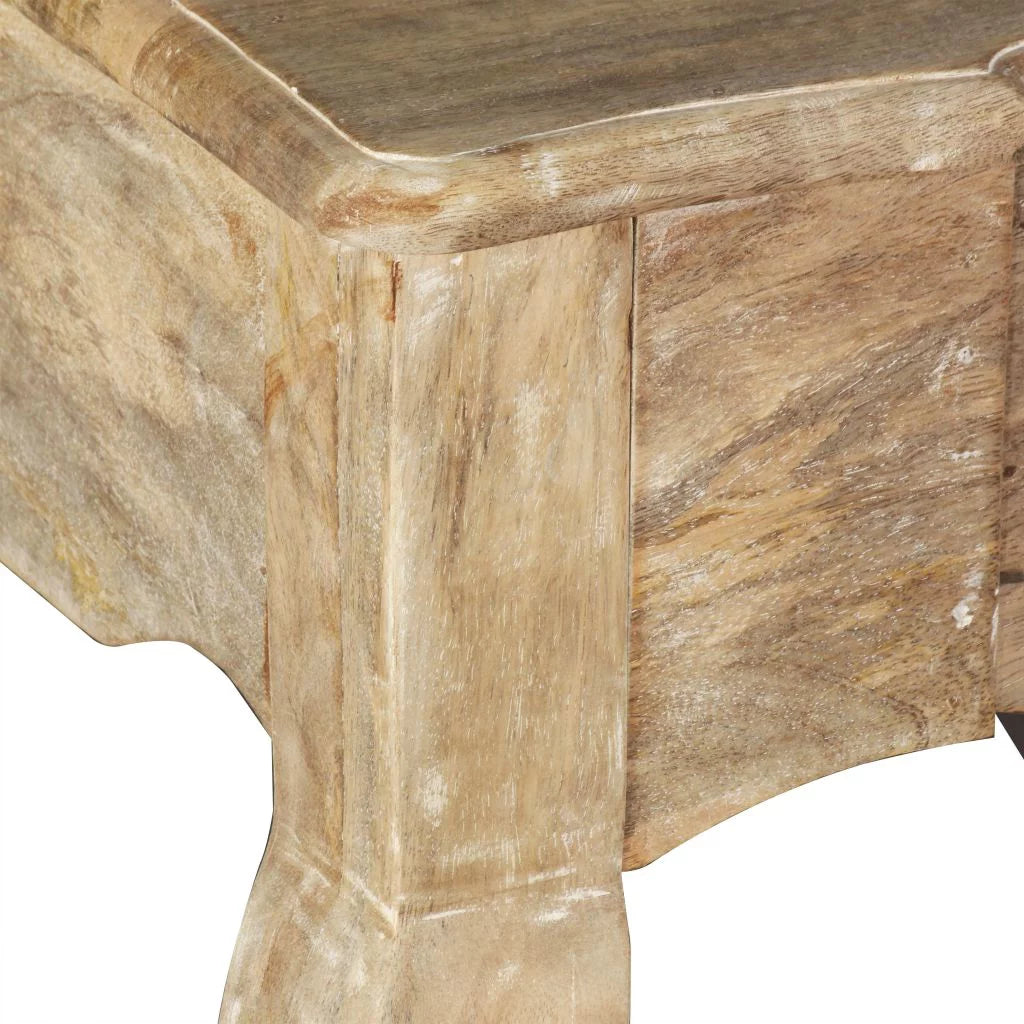 Console Table with 3 Storage Drawers Mango Wood V4852