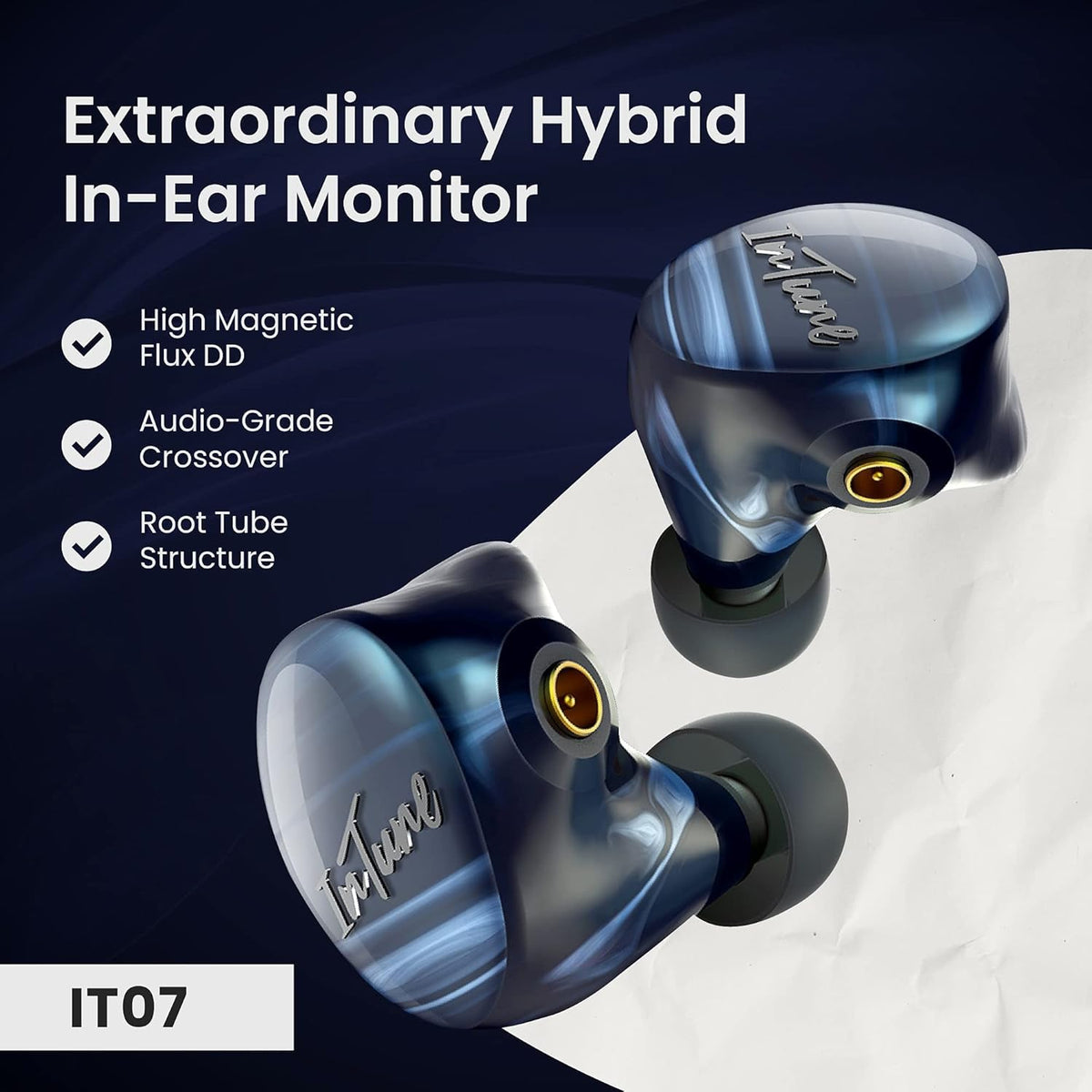 7-Driver In-Ear Monitor with Detachable Audio Cable C86368