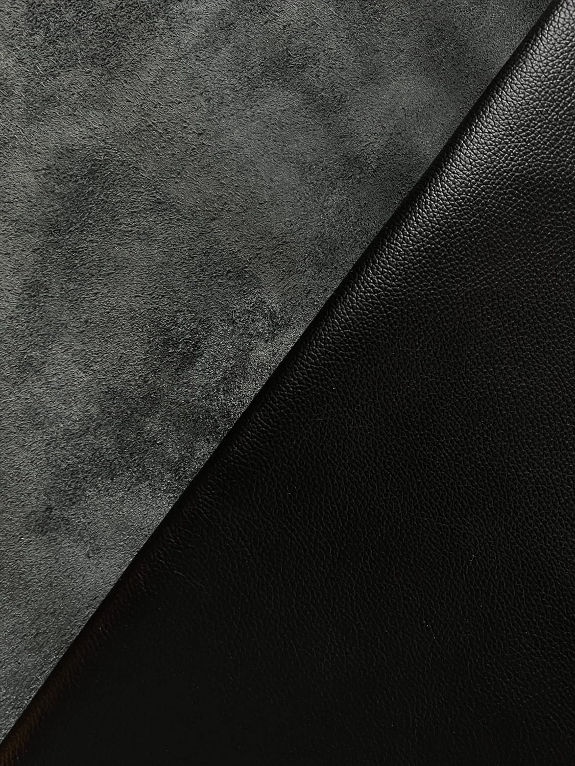Black Cowhide Leather Whole Hides 40 Sq Ft G8176