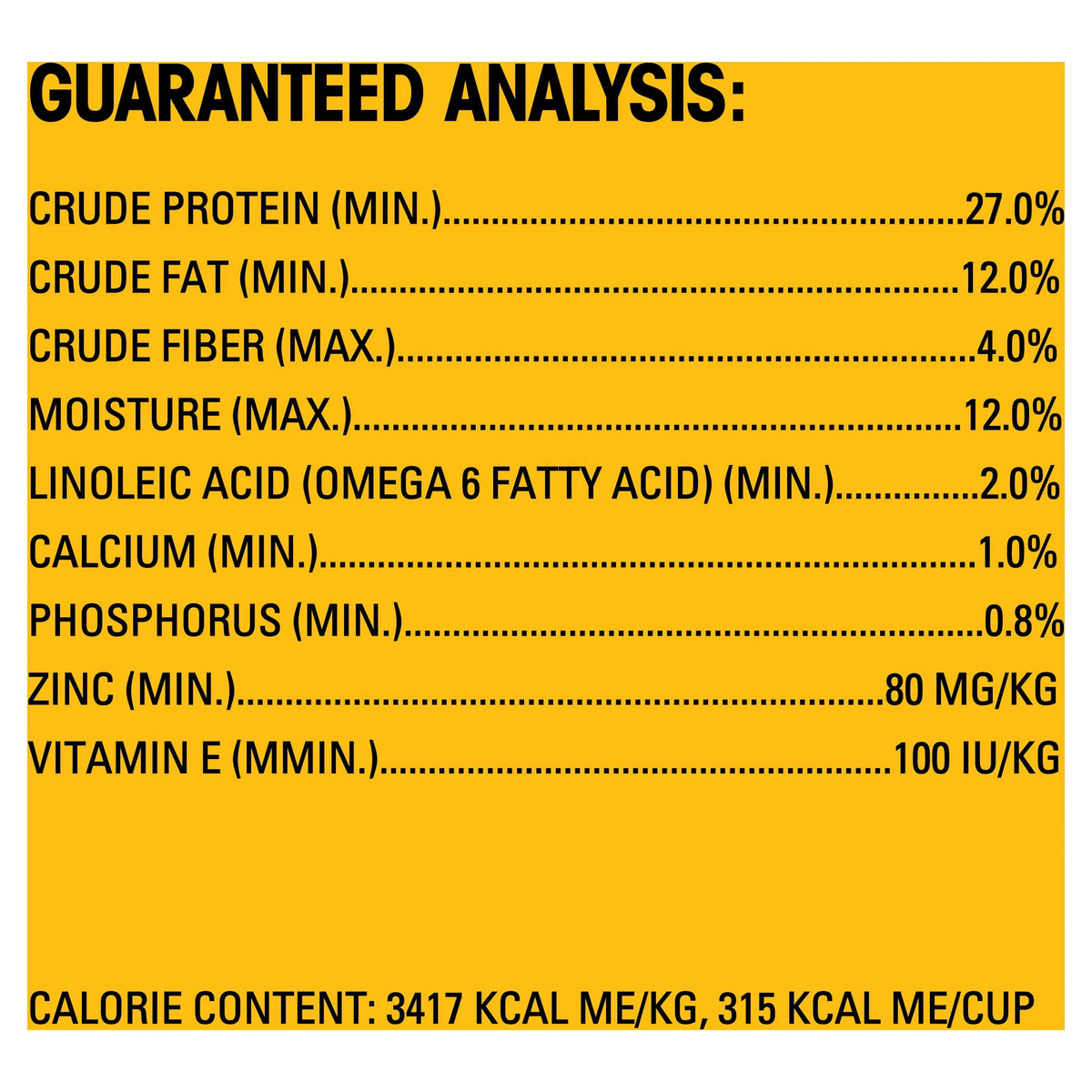 16 lb. Bag High Protein Dry Dog Food Beef and Lamb Flavor Kibble M92169