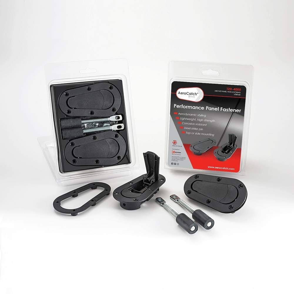 Black Flush Hood Latch and Pin Kit K816193