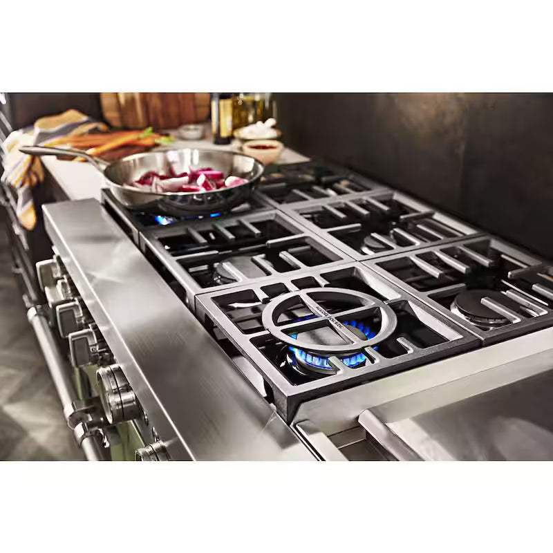 6.3 cu. ft. Smart Double Oven Dual Fuel Range with True Convection O8040