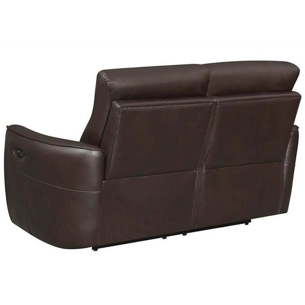 Dark Brown Loveseat J485254