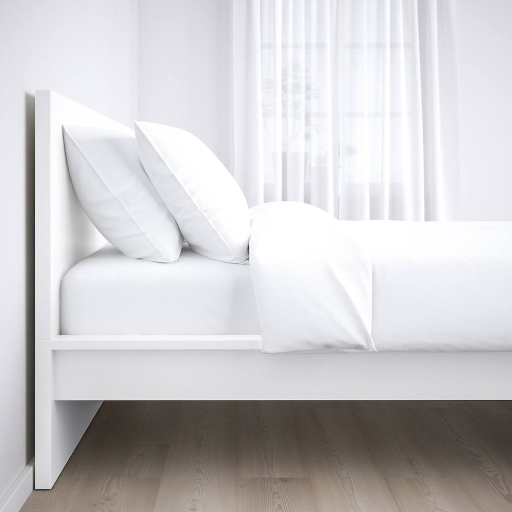 White Full Bed Frame C683