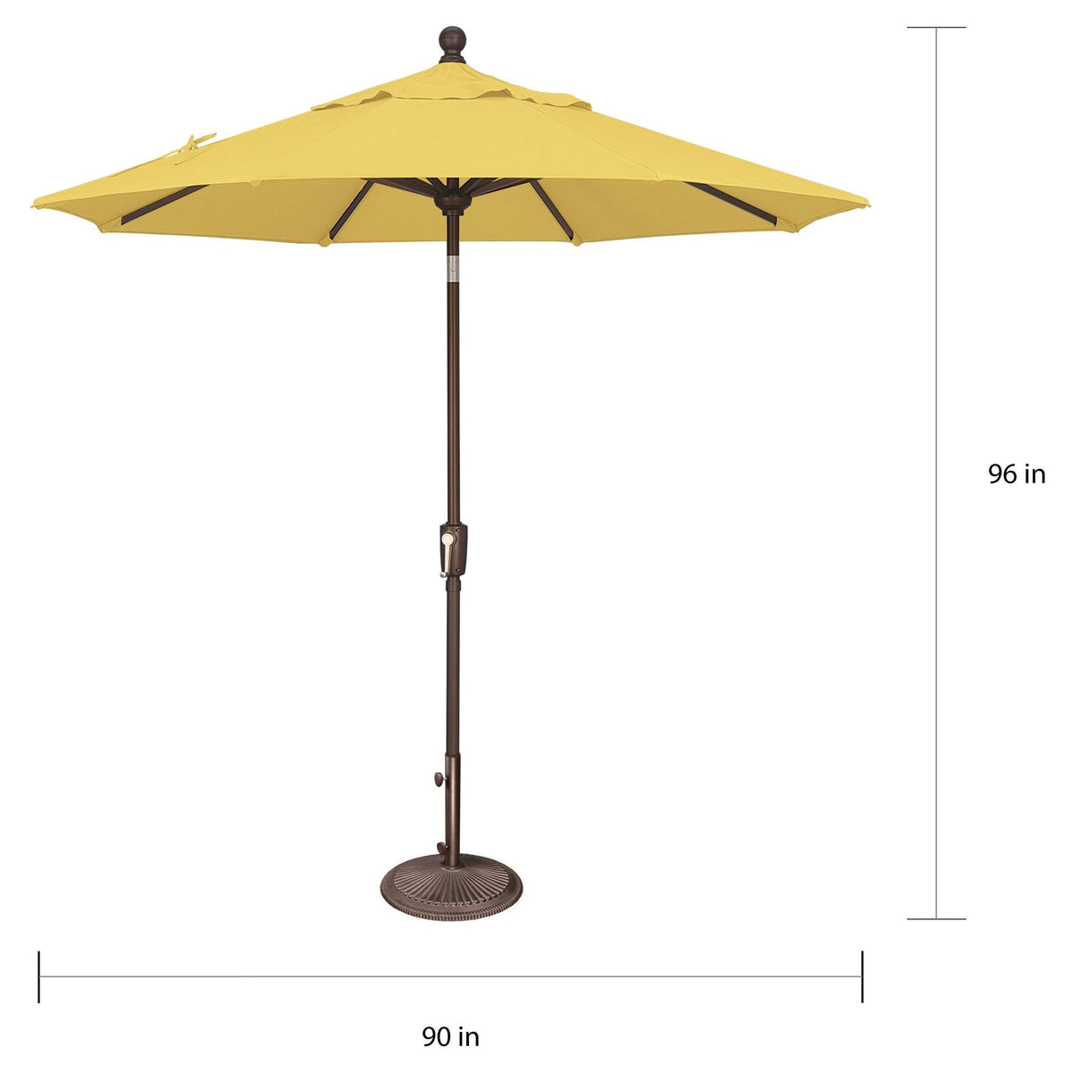 Beige 7.5 ft Market Umbrella G859612