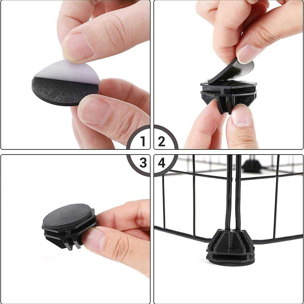 Pet Playpen with Divider Panel L755319
