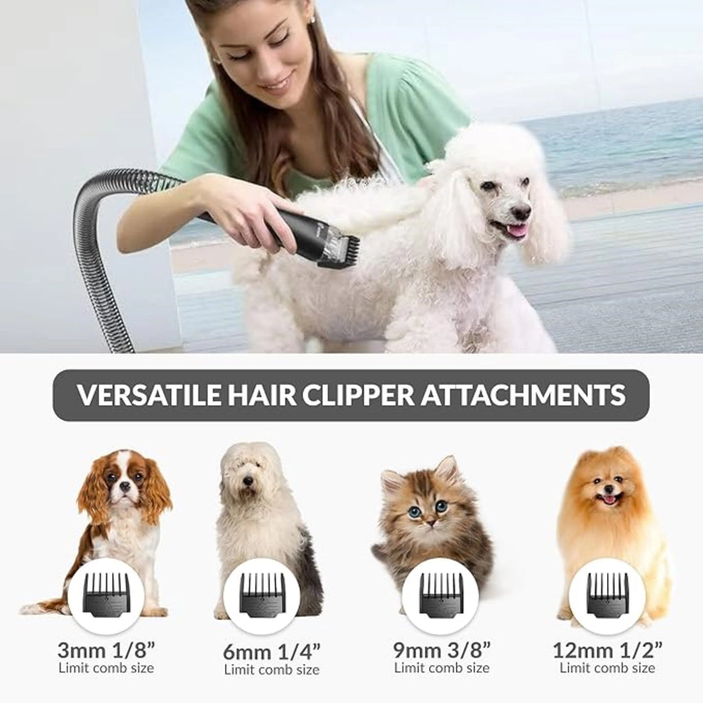 4 in 1 Bagless Pet Grooming Vacuum N243
