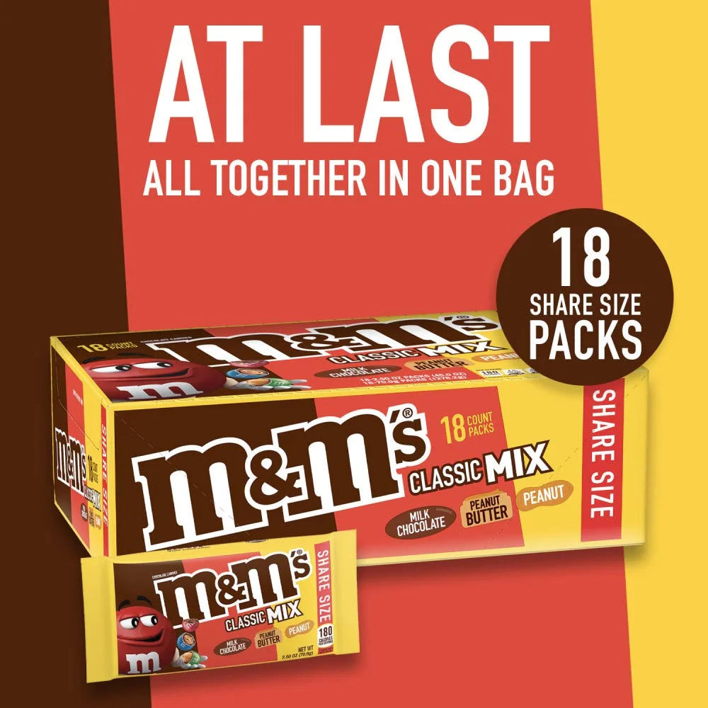 2.5 Oz Chocolate Candy Share Size Pack K129