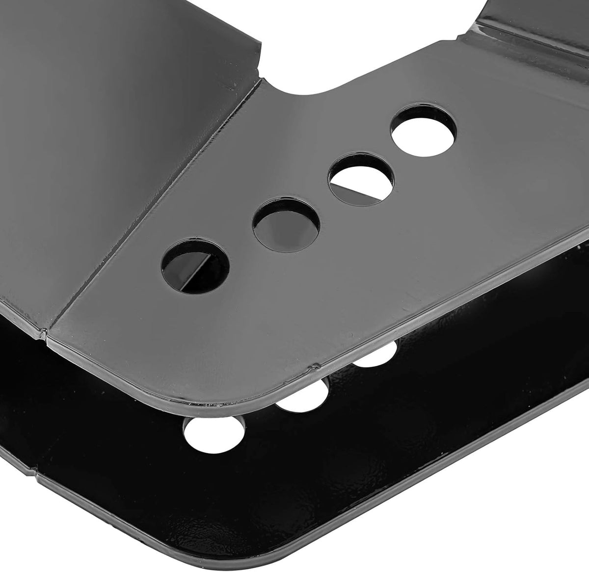 Front Caster Left & Right Geometry Correction Control Arm Drop Bracket Gloss Black A60425