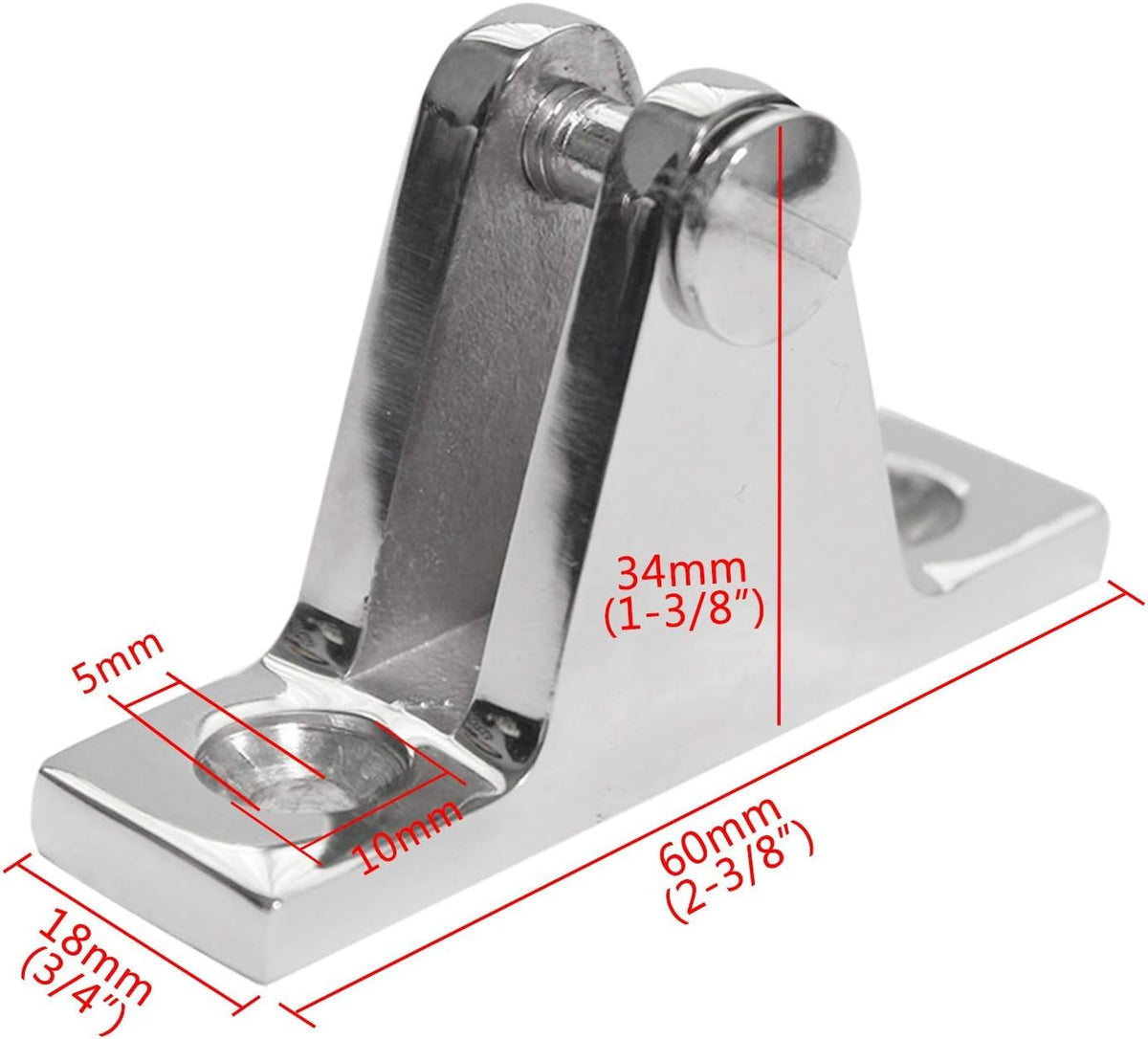7/8 Bimini Top 3-Bow Stainless Steel Boat Hardware 12Set H563