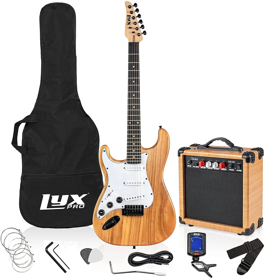 Natural 39” Left Handed Electric Guitar O917