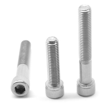 1/4 inch-28 x 2 1/4 inch Stainless Steel Socket Head Cap Screw C897