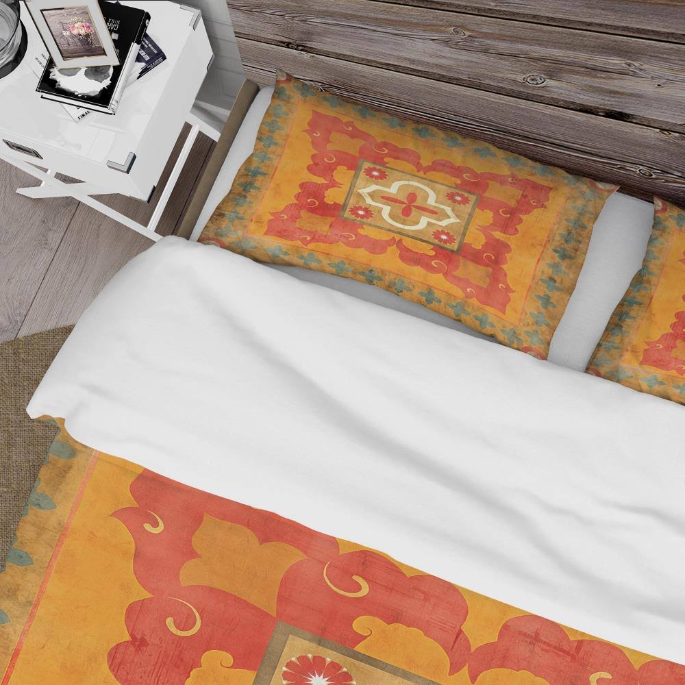 Queen/Full Duvet Cover and Shams Bedding Set I2059