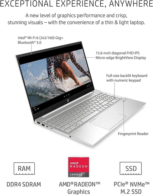 15.6" Full HD AMD Ryzen 7 16GB RAM 1TB SSD Silver Laptop G55303