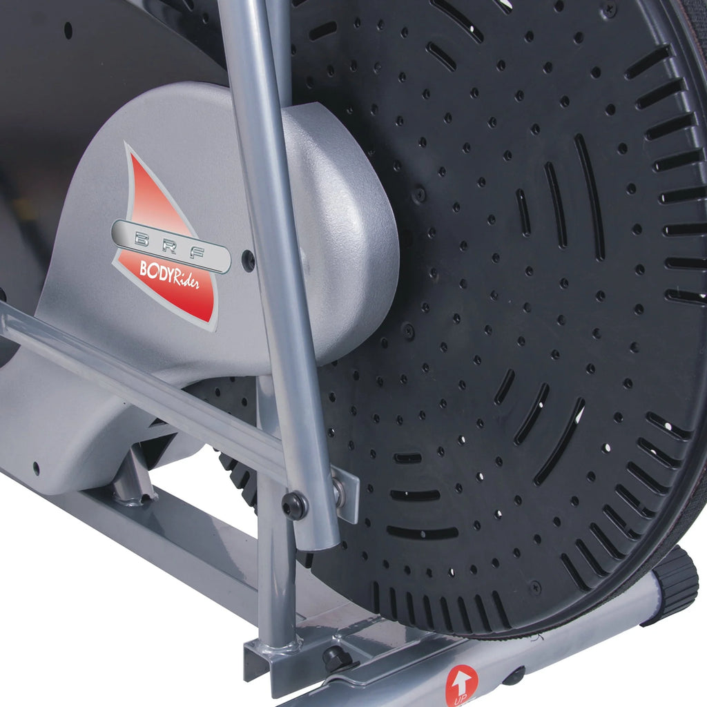 Upright Stationary Fan Bike with Adjustable Seat Y365