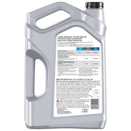 15W-40 Synthetic Blend Diesel Engine Oil U30330
