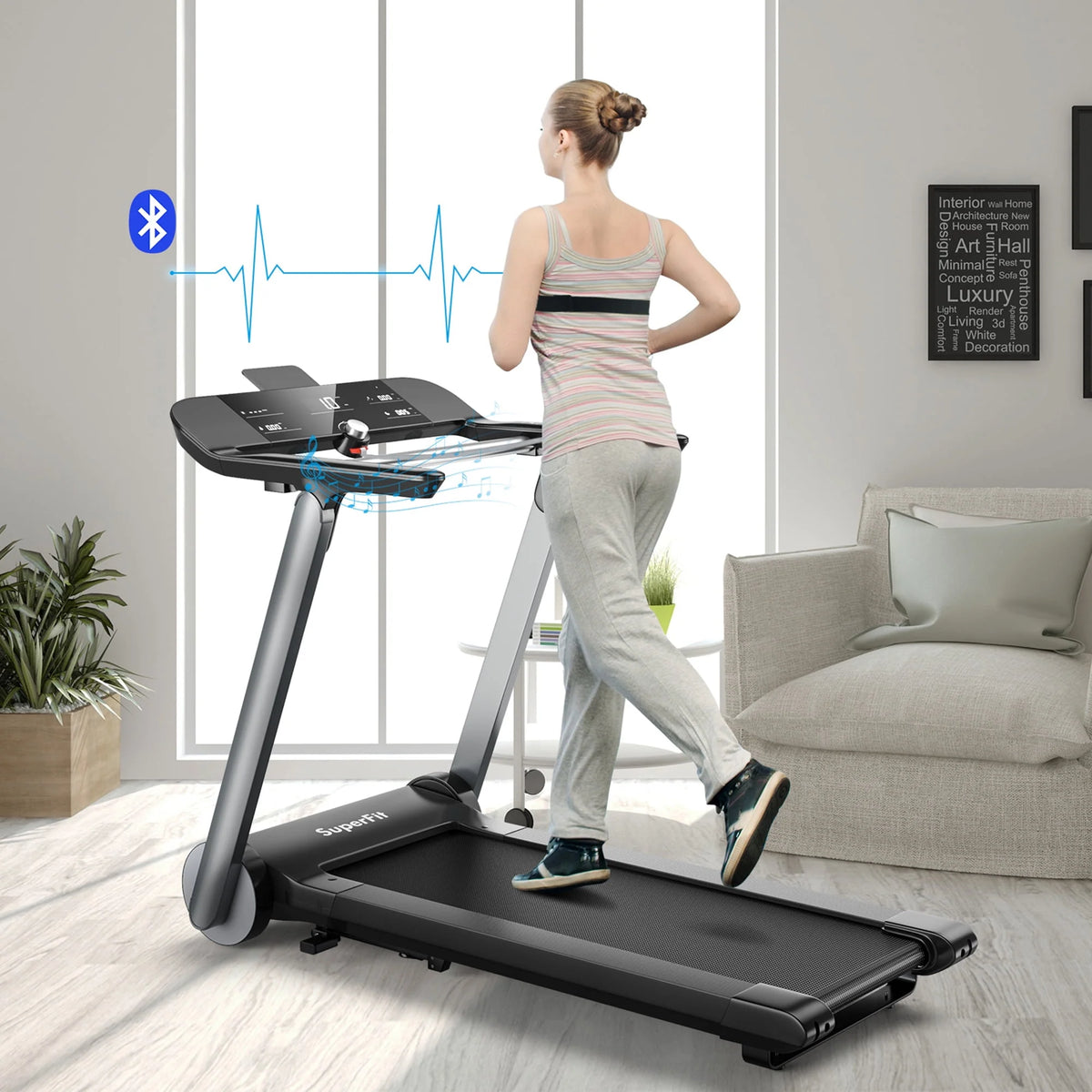 Electric Folding Treadmill W304045