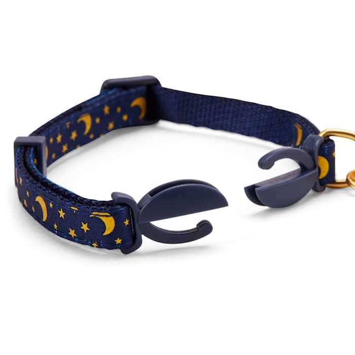 Moon & Star Cat Collar O9097