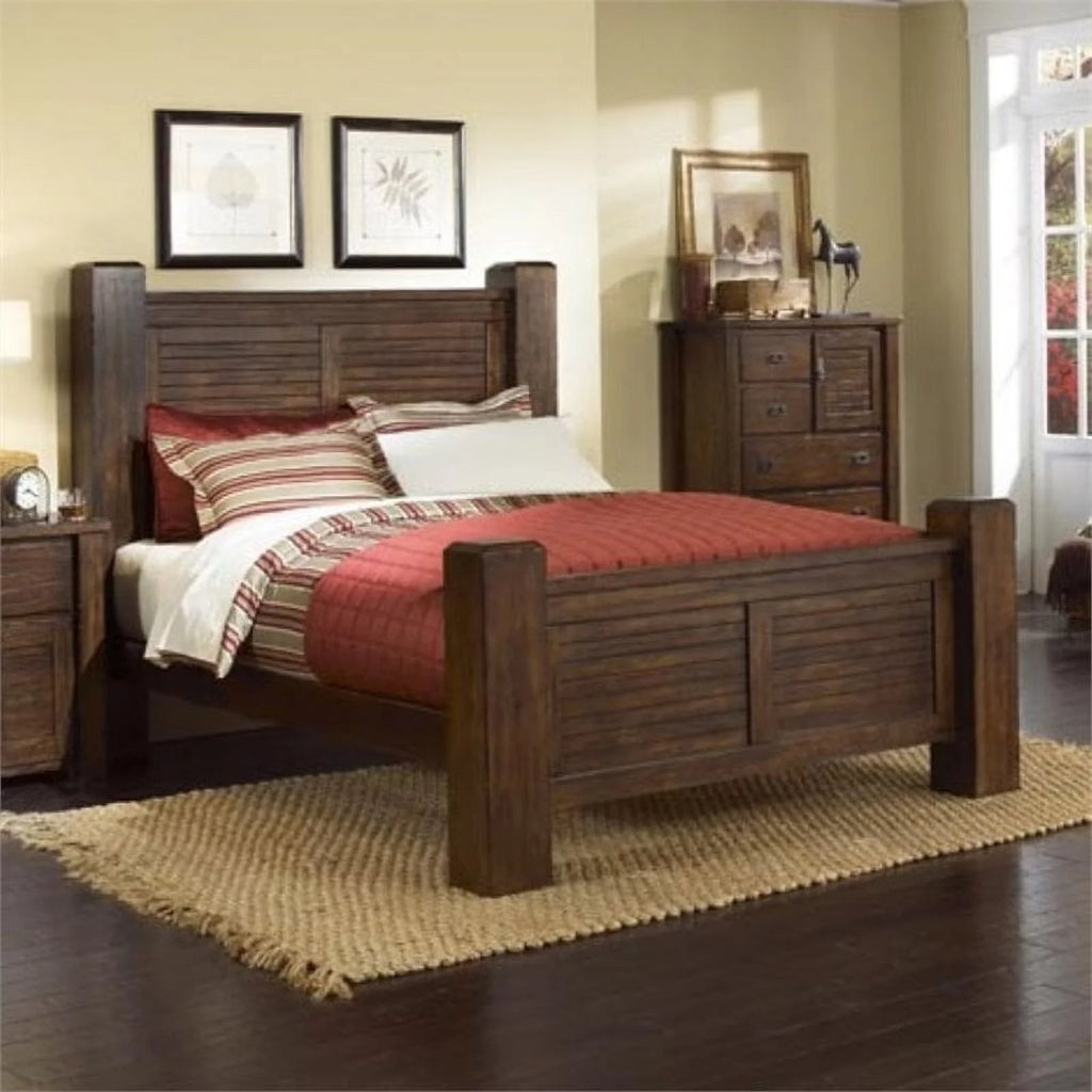 Queen Poster Bed A3201
