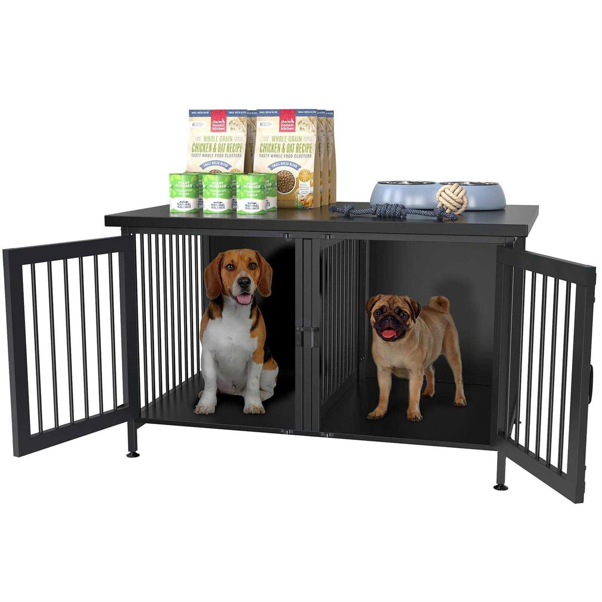 Double Dog Crate with Divider Z940330