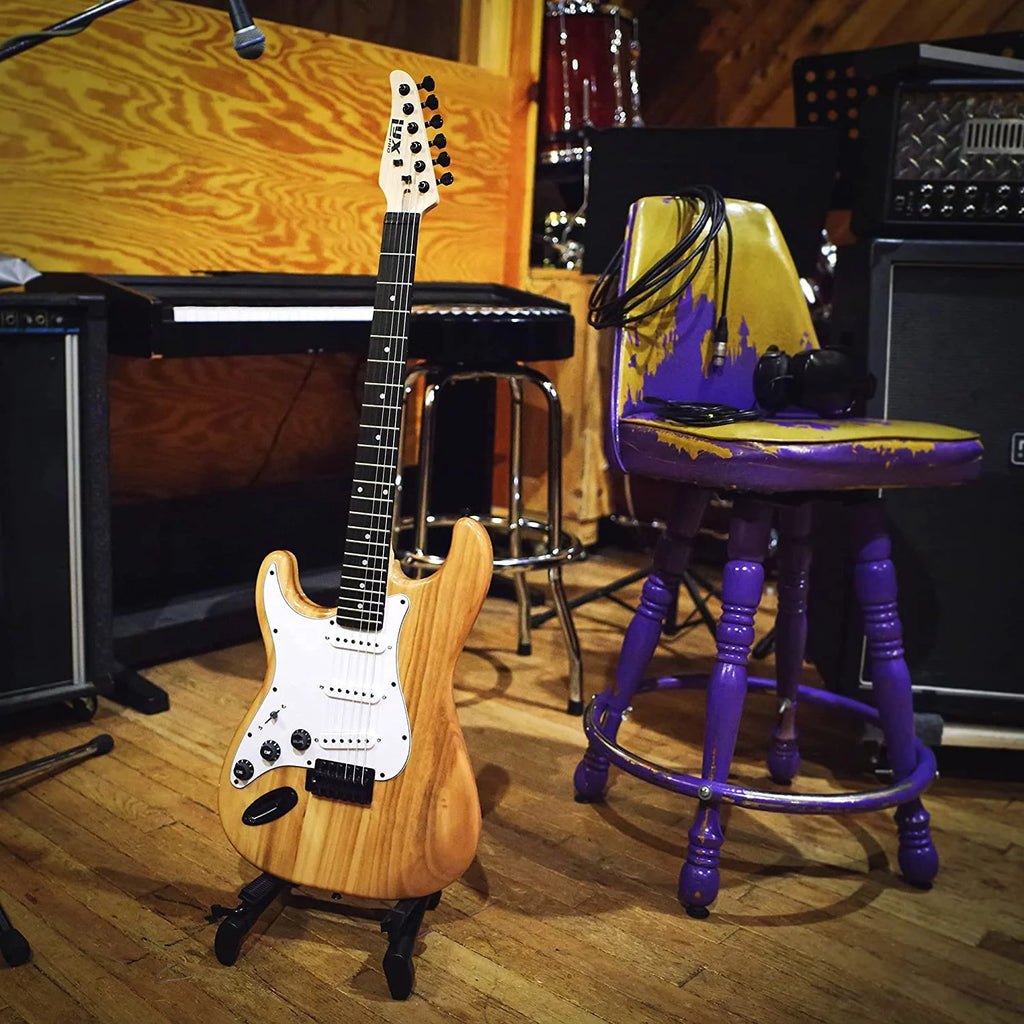 Natural 39” Left Handed Electric Guitar O917