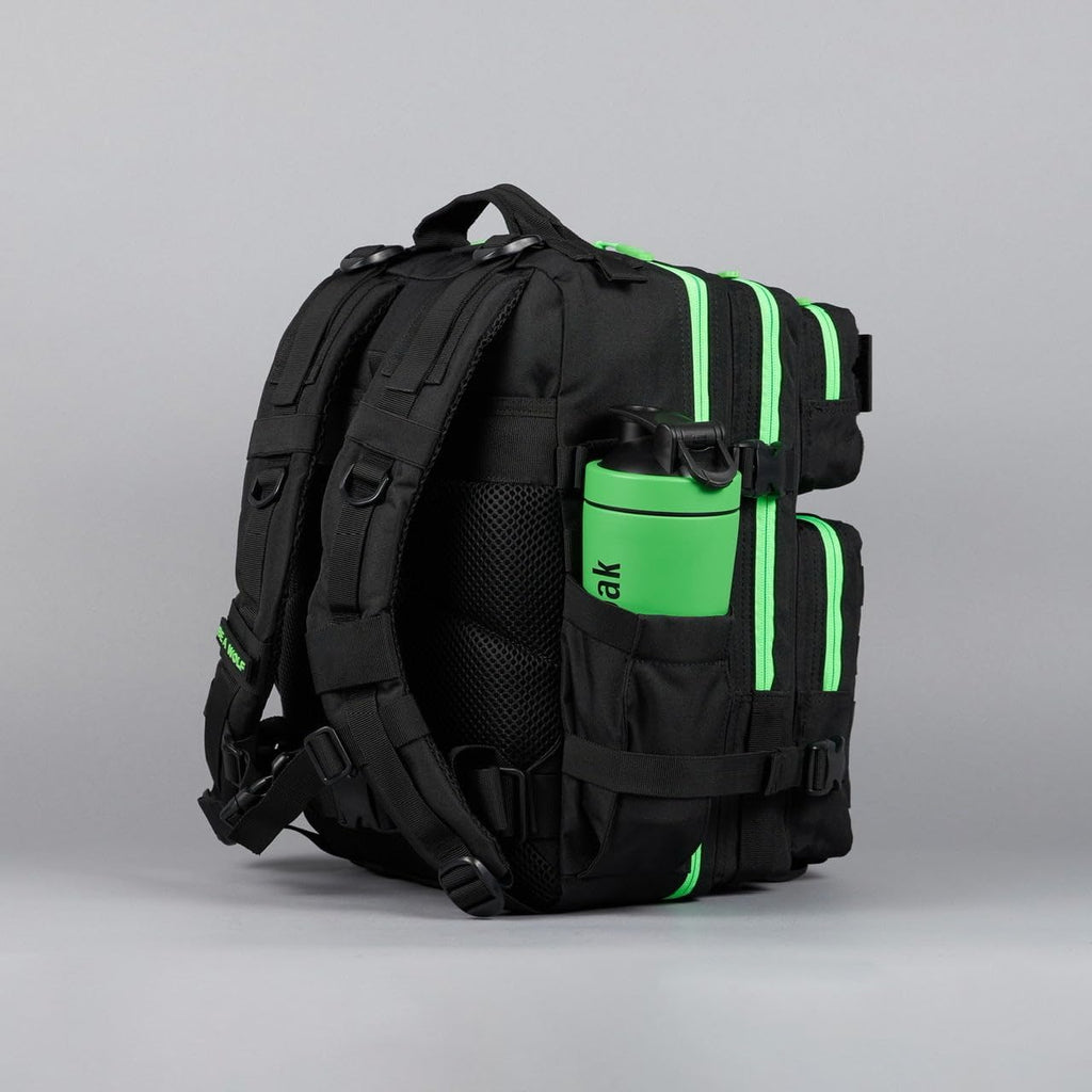 25 L BackPack Black Neon Green A60680