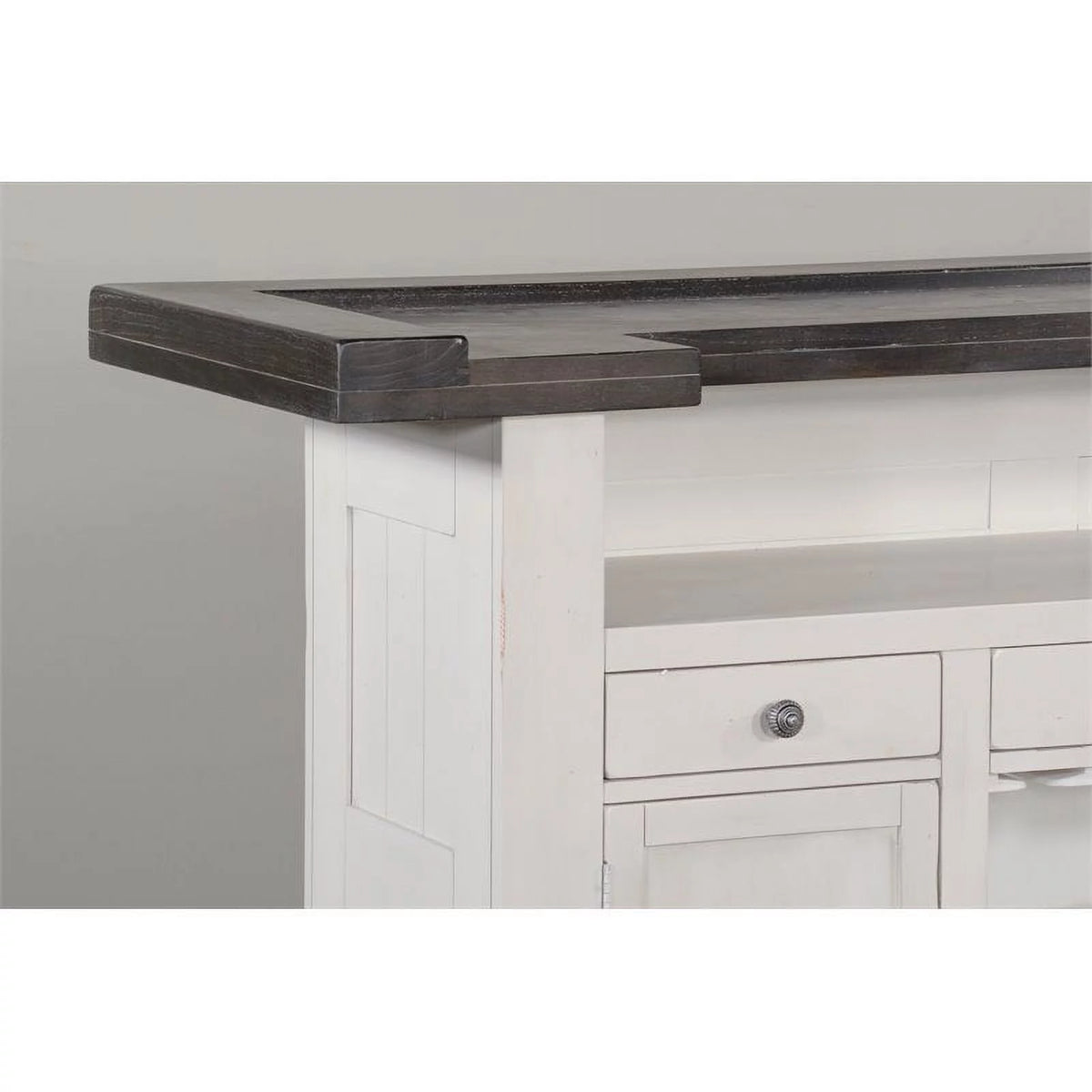 Espresso Finish Wood Bar Unit Y4392
