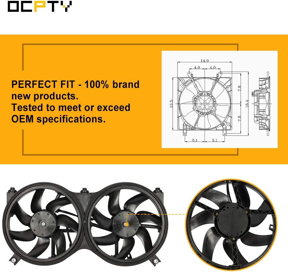 Replacement Cooling Fan Assembly for Infiniti JX35 QX60 Nissan Pathfinder P78466