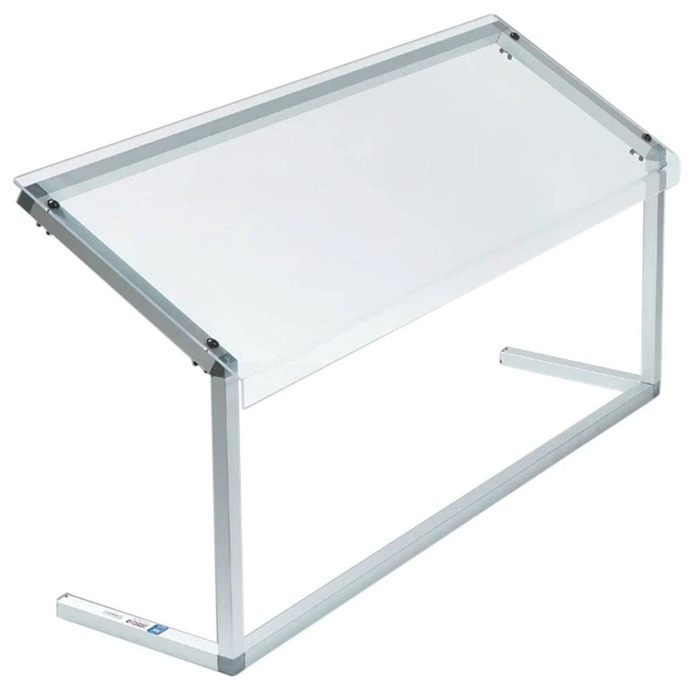 Clear Adjustable Single Sided Sneeze Guard Q214