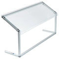 Clear Adjustable Single Sided Sneeze Guard Q214